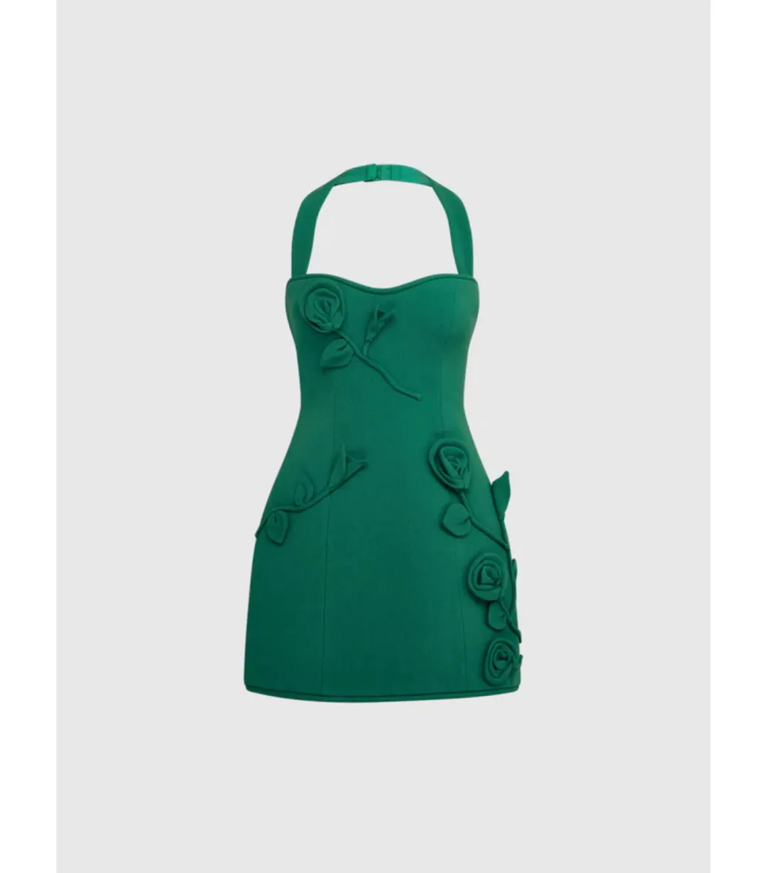Sheike Maya Mini Dress Jade Green Size AU 6 for rent on The Volte - main image