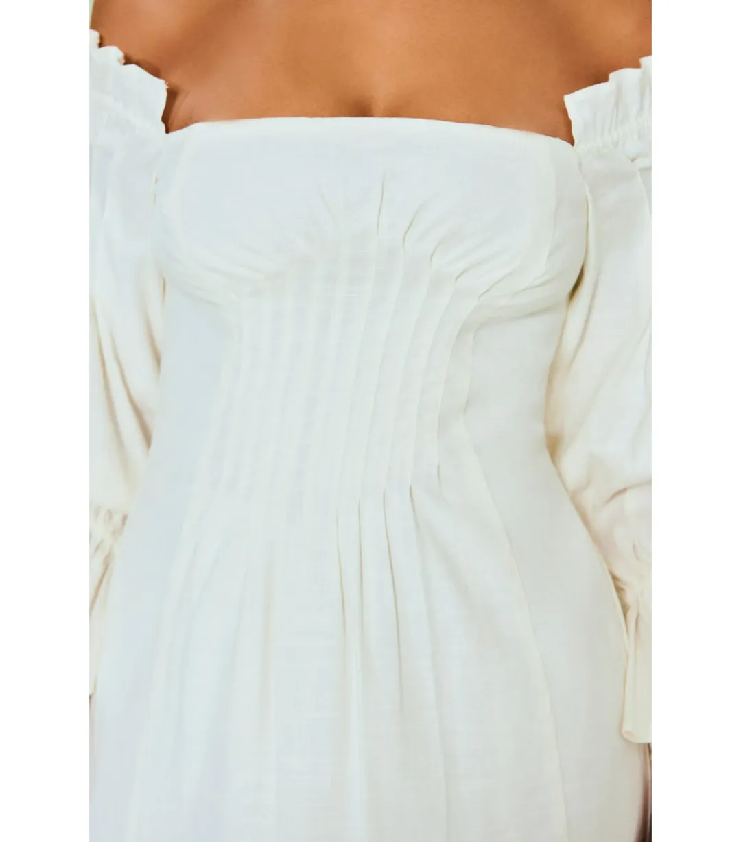 Cult Gaia Ida Midi Dress White Size AU 12 for rent on The Volte - main image