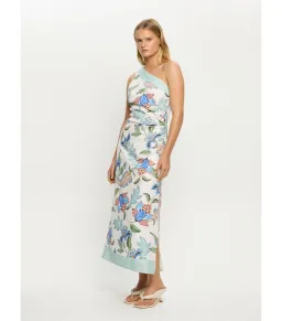 Kivari Azure Midi Dress Floral Size AU 12 for rent on The Volte - image 2