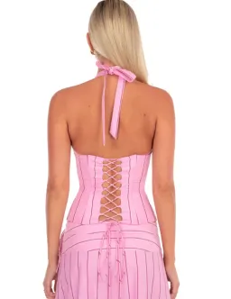 I am delilah, Sabrina Corset & skirt, Pink, Size 8  for rent on The Volte - image 3