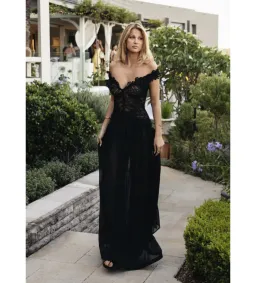 Arcina Ori Arabella Maxi Dress Black Size M/AU 10 for rent on The Volte - image 1