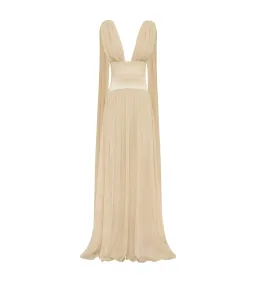 Arcina Ori Ramona Maxi Dress Champagne Size S/AU 8 for rent on The Volte - image 5
