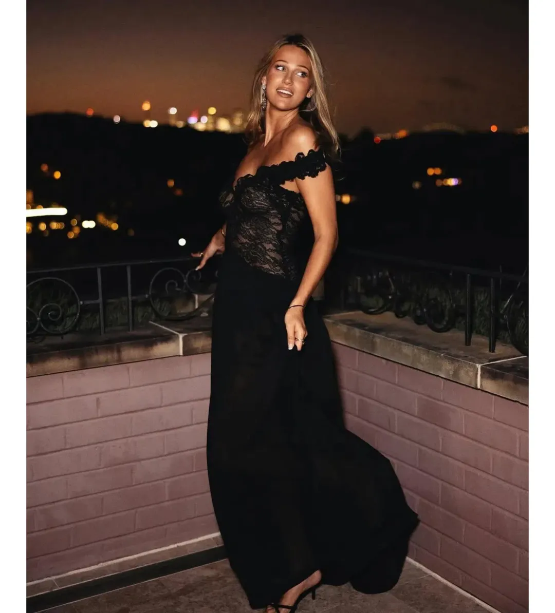 Arcina Ori Arabella Maxi Dress Black Size S/AU 8 for rent on The Volte - main image