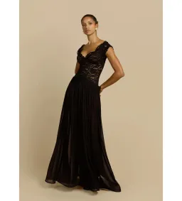 Arcina Ori Arabella Maxi Dress Black Size S/AU 8 for rent on The Volte - image 6