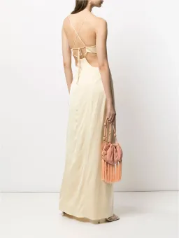 Manning Cartell Facetime Sleeveless Maxi Dress Champagne Yellow Size 6 for rent on The Volte - image 2