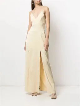 Manning Cartell Facetime Sleeveless Maxi Dress Champagne Yellow Size 6 for rent on The Volte - image 1