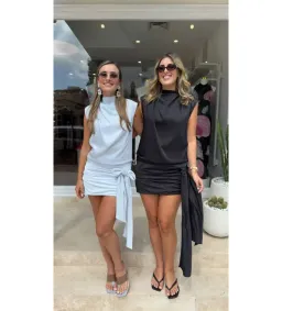 Camilla and Marc Cyphre Mini Dress in Blue Size 6 for rent on The Volte - image 1