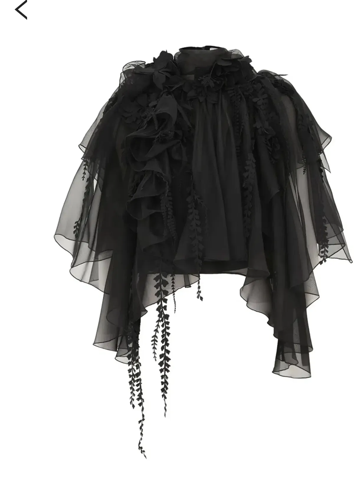 Zimmermann HYPNOTIC APPLIQUE CASCADE TOP, Size 0P/ AU 6 for rent on The Volte - main image