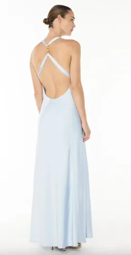 Manning Cartell Charmed Cowl Slip Dress Dove Blue size 10 for rent on The Volte - image 4