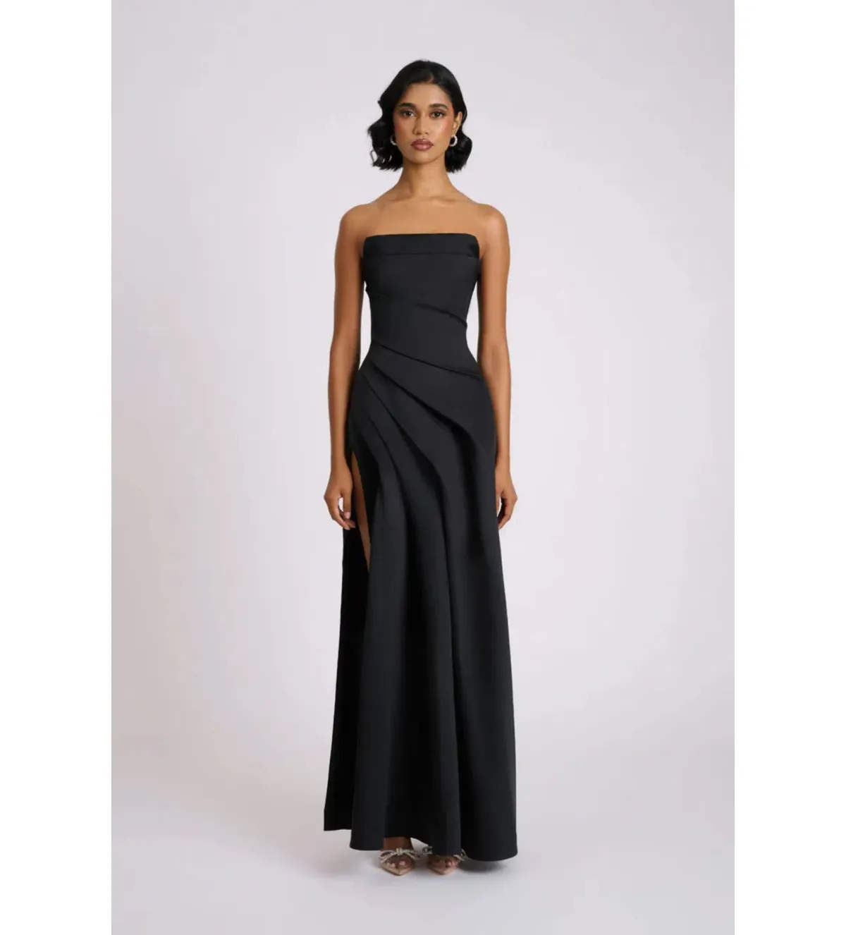 Eliya the Label Deanna Gown Black Size 12 for rent on The Volte - main image
