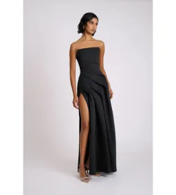 Eliya the Label Deanna Gown Black Size 12 for rent on The Volte - image 2