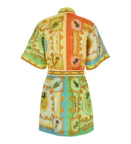 Alemais La Musica Graphic Printed Mini Dress Multi Size 10 for rent on The Volte - image 6