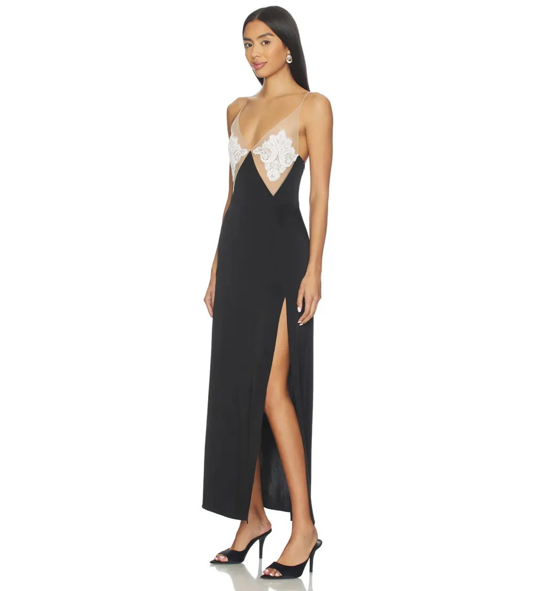 Nue Studio Perla Dress in Black Size AU6 for rent on The Volte - main image