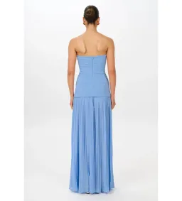 She is Olla Nicolette Dress in Cornflower Blue Size XS/6 for rent on The Volte - image 2