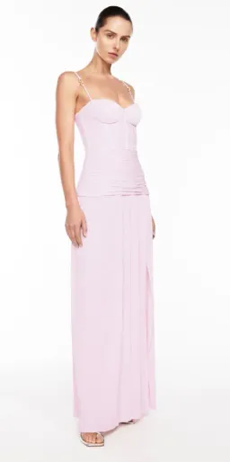 Manning Cartell Double Time Pleat Maxi Dress Hydrangea Size 6 for rent on The Volte - image 2