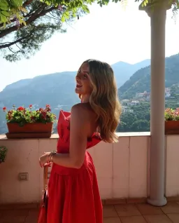 Elliatt Laurel Sleeveless Maxi Dress In Red Size Small for rent on The Volte - image 3