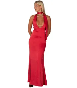 I AM DELILAH Margot Maxi Dress in Cherry Size S / AU 8 for rent on The Volte - image 3