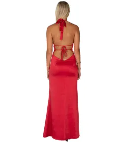 I AM DELILAH Margot Maxi Dress in Cherry Size S / AU 8 for rent on The Volte - image 4