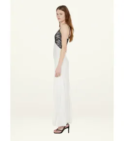Bec & Bridge Tereza Keyhole Maxi Dress Ivory/Black Size AU 8 for rent on The Volte - image 2