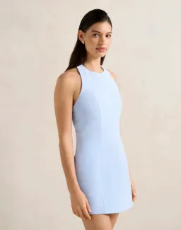 Corinna Halter Mini Dress for rent on The Volte - image 4