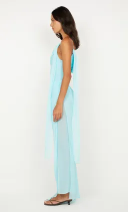Bec & Bridge Danka Asym Maxi Dress Blue Size 6 for rent on The Volte - image 3