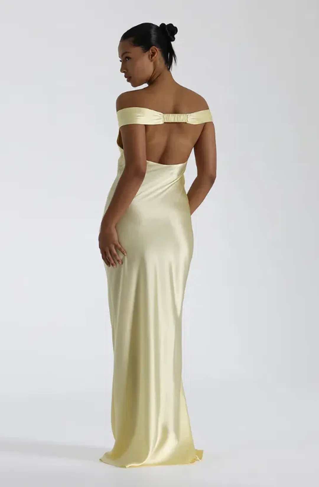 Natalie Rolt Bridget Gown Lemon Size 3 for rent on The Volte - main image