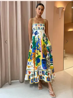 Alemais Soleil Sundress Size 8  for rent on The Volte - image 1