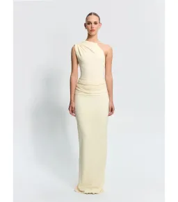 Effie Kats Greer Gown in Lemon Size 8 for rent on The Volte - image 3