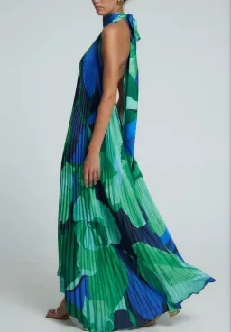 L'IDEE OPERA GOWN IN CAPRI GREEN SIZE 10 for rent on The Volte - image 3