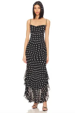 LPA Giulia Maxi Dress Size XS for rent on The Volte - image 3