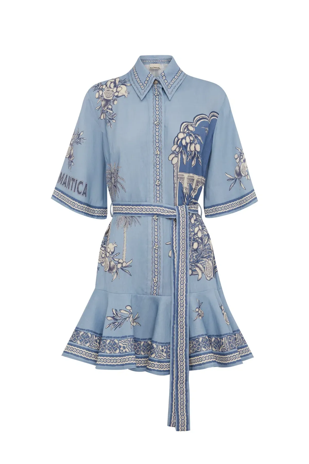 Alemais Villa Romantica Mini Dress size 16 for rent on The Volte - main image