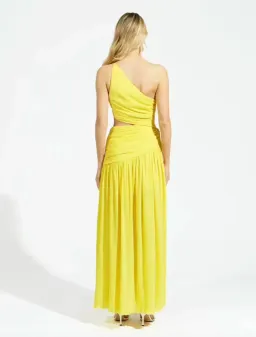 Alice McCall Lolita Maxi Dress Mango Yellow Size 6 for rent on The Volte - image 3
