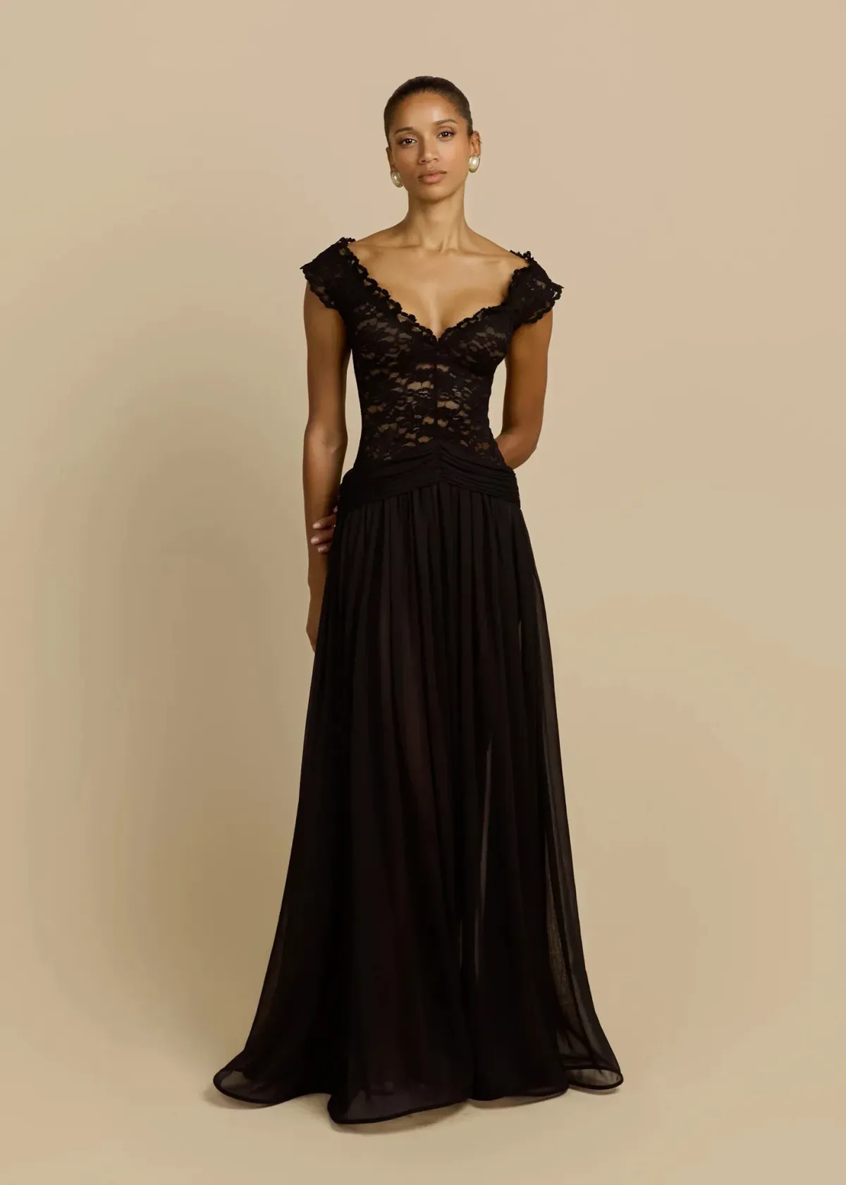 ARCINA ORI ARABELLA DRESS BLACK SIZE 10 (M) for rent on The Volte - main image