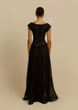 ARCINA ORI ARABELLA DRESS BLACK SIZE 10 (M) for rent on The Volte - image 4