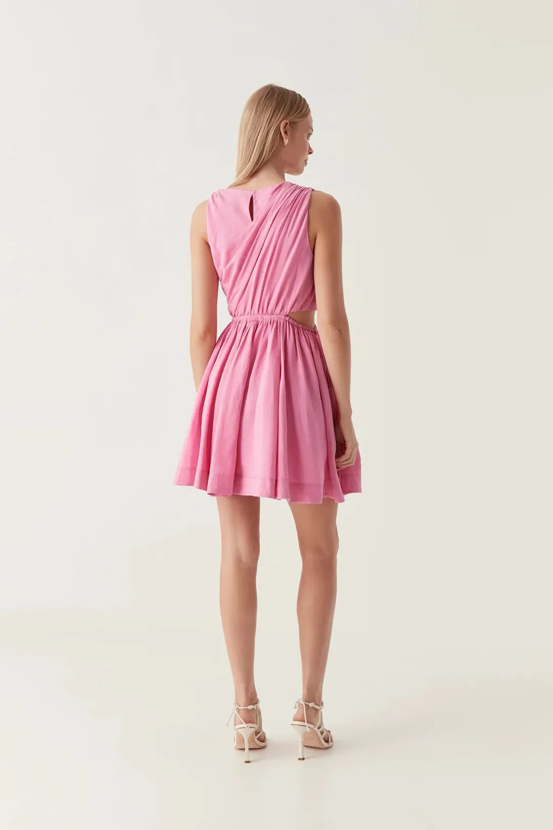 AJE ABBEY TWISTED MINI / PINK / SIZE 16 for rent on The Volte - main image