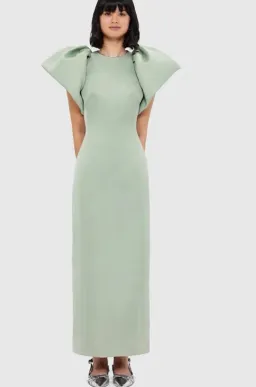 LEO LIN - Lucinda Maxi Dress - Sage Size 8 for rent on The Volte - image 1