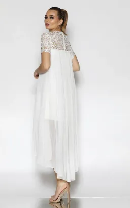 Jadore Michelle Dress White Size 10 for rent on The Volte - image 4