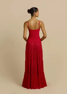 ARCINA ORI DELPHINA DRESS RED SIZE 8 for rent on The Volte - image 6