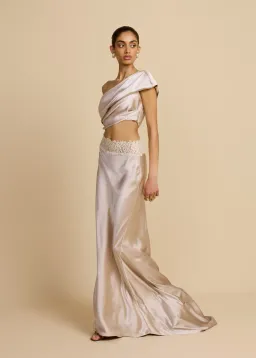 Arcina Ori Anaya Set Oyster Size XS/6 for rent on The Volte - image 4