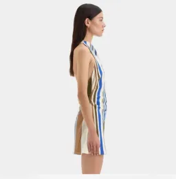 SIR the label stripe mini dress size 1  for rent on The Volte - image 2