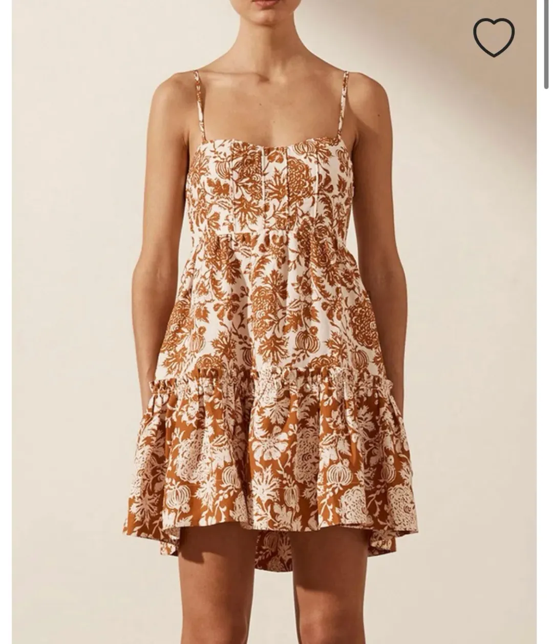 Shona Joy Vitoria Corded Dress for rent on The Volte - main image