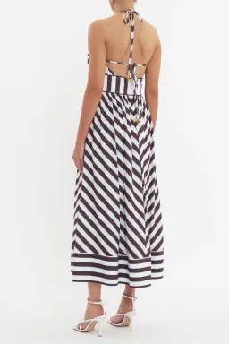 Rebecca Vallance Pippa Halter Dress Size 10 for rent on The Volte - image 3
