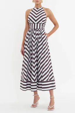 Rebecca Vallance Pippa Halter Dress Size 10 for rent on The Volte - image 2