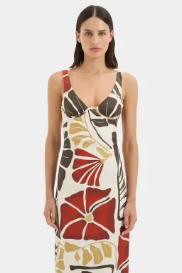 SIR THE LABEL JULIETTA BALCONETTE MIDI DRESS / SIZE 8 for rent on The Volte - image 4