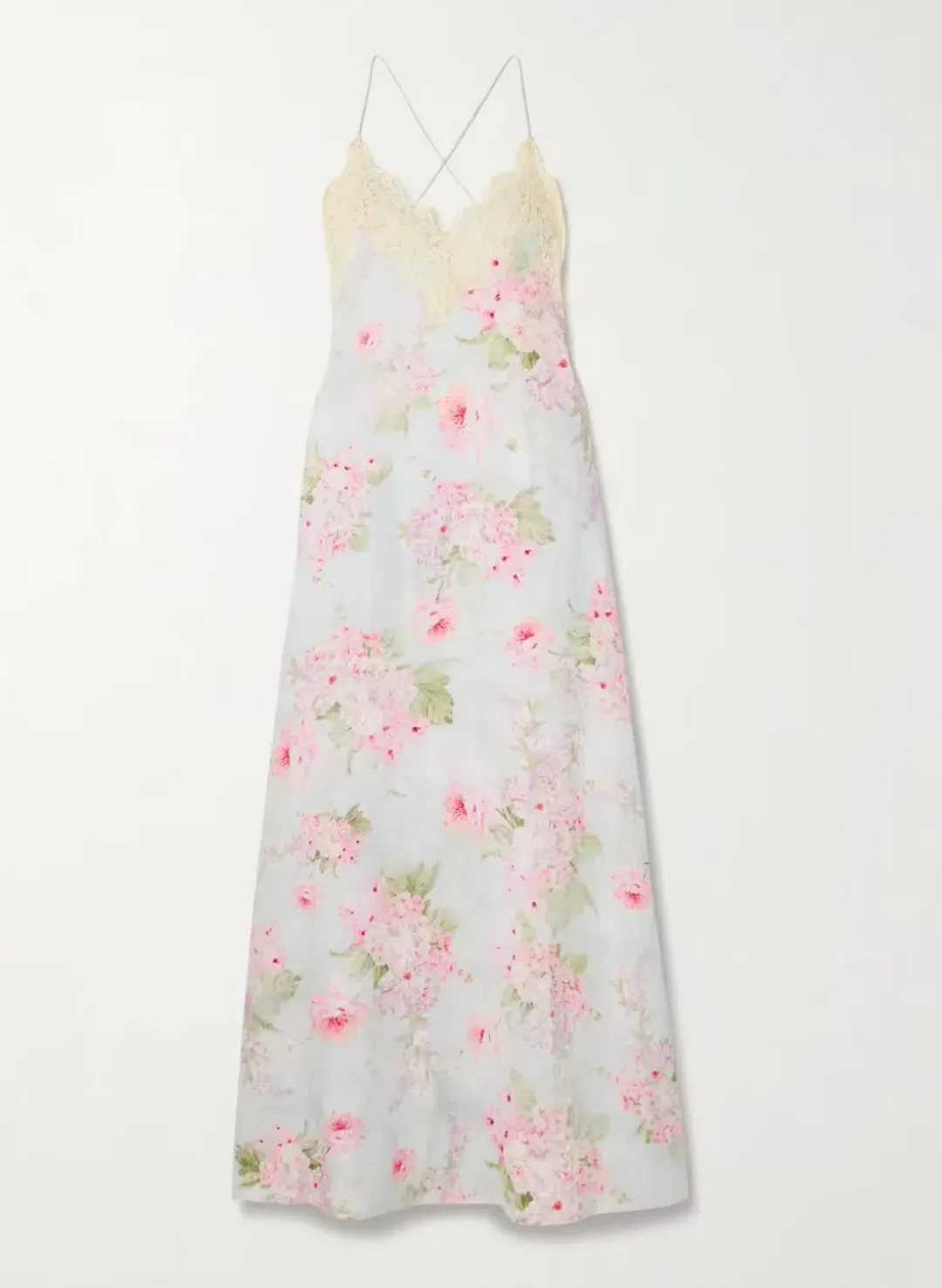 ZIMMERMANN Halliday floral-print maxi dress for rent on The Volte - main image