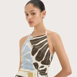 Sir Lola Pleated Midi Dress Size 12 for rent on The Volte - image 2