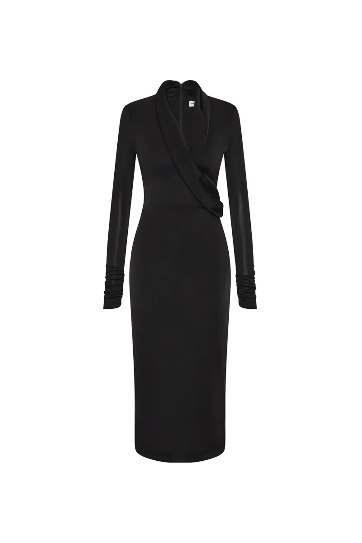 REBECCA VALLANCE ERIN LONG SLEEVE MIDI DRESS SIZE 8 for rent on The Volte - main image
