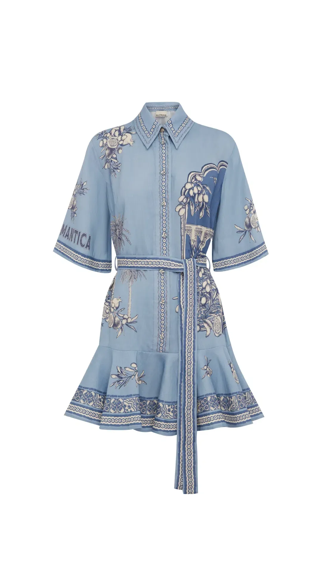 Alemais Villa Romatica Mini Dress Size 8 for rent on The Volte - main image