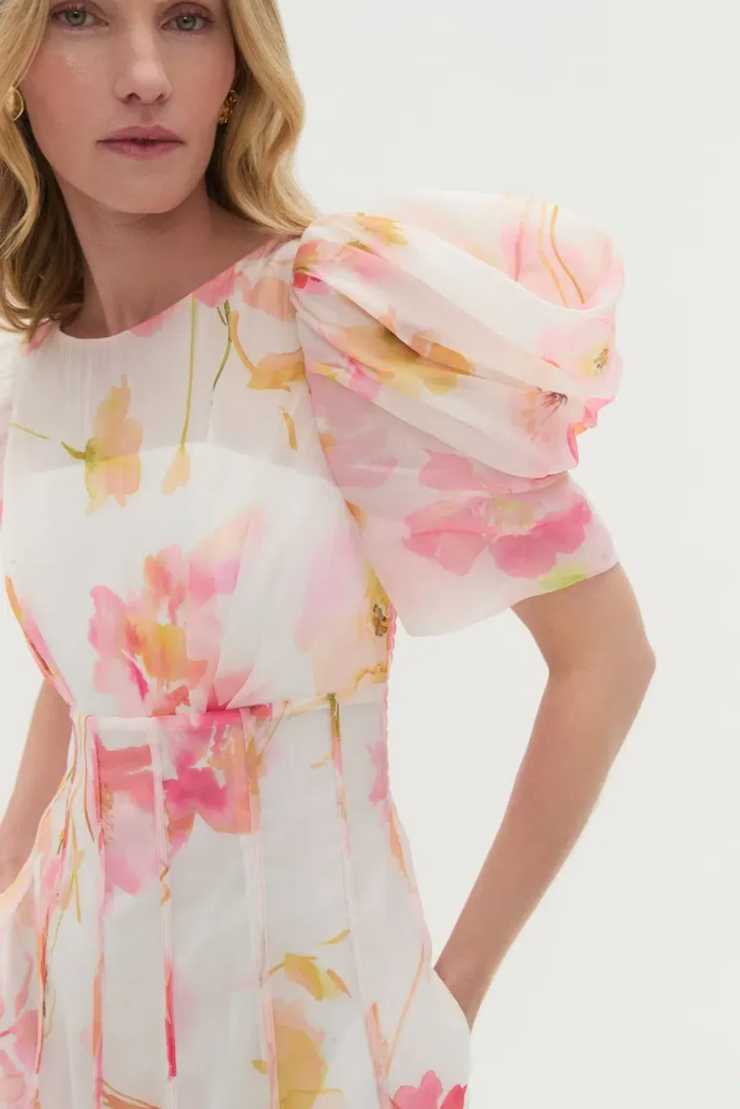 AJE Clementine Midi Dress Size 10 for rent on The Volte - main image