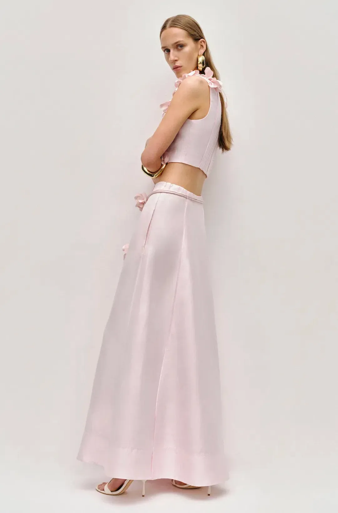 Aje Camille Midi Set. Size 6 (Skirt and Top)  for rent on The Volte - main image